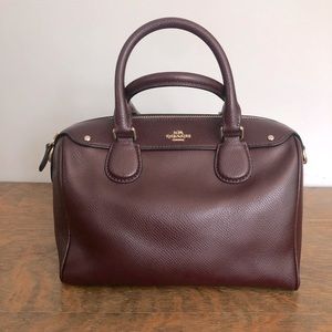 COACH Crossbody Bag - Wine Burgundy